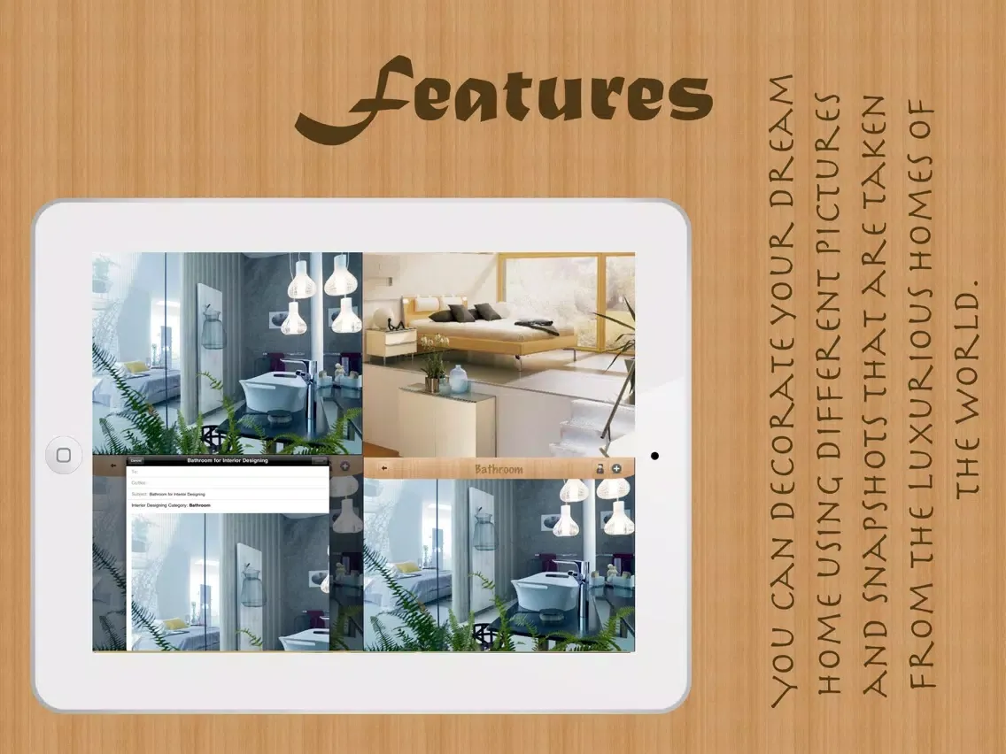 Tangkapan layar Interior Designing Lite iPad 