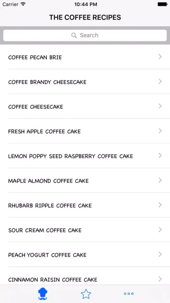 The Coffee Recipes Screenshots