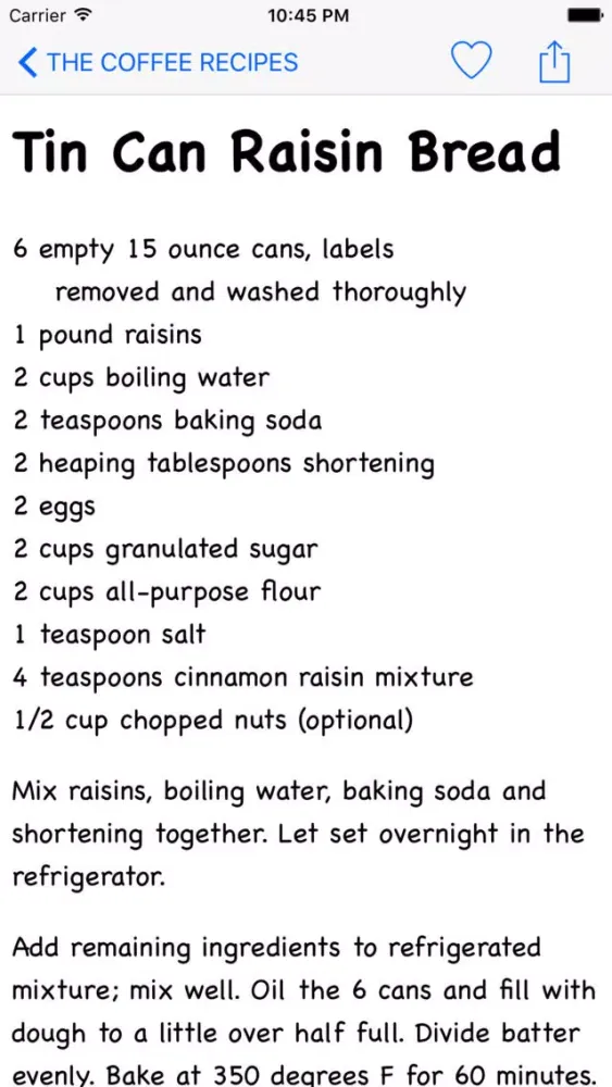 The Coffee Recipes Screenshots