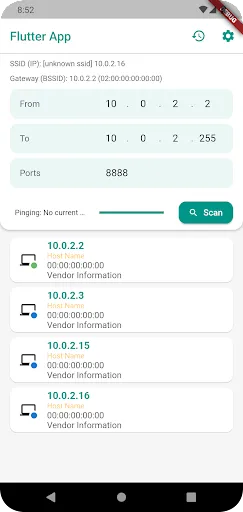 تصاویر Angry Port Scanner