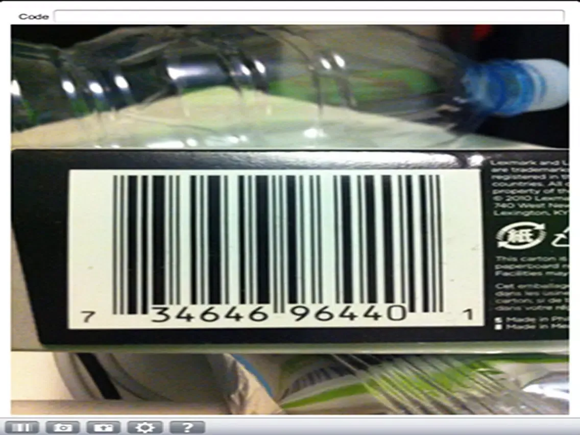BarcodePhotoUpload iPad  Screenshots