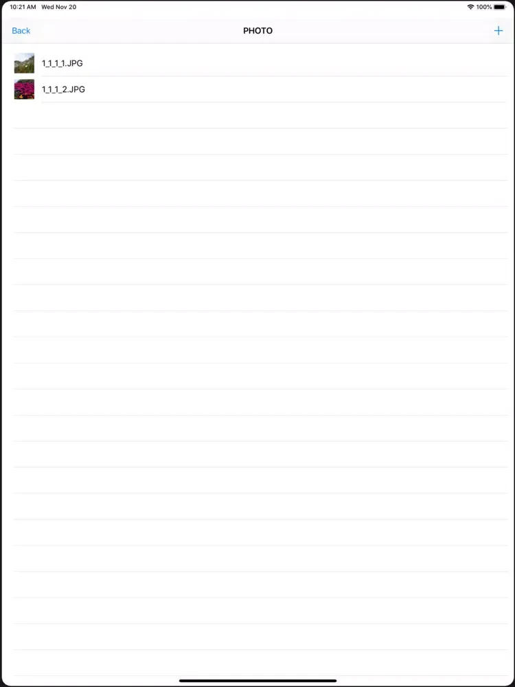 Reportino iPad  স্ক্রিনশট