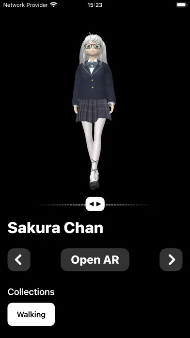 Anime Girl AR: Cute Characters 스크린샷