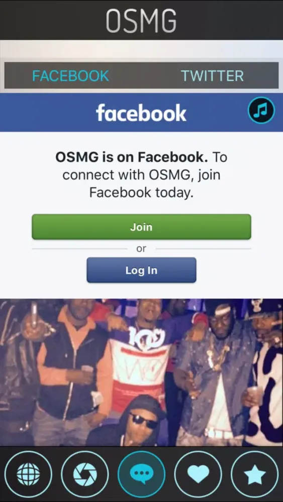 ภาพหน้าจอของ OSMG