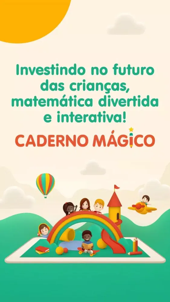 ภาพหน้าจอของ Caderno Mágico - Matemática
