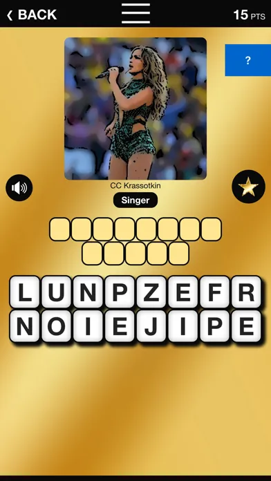 Celebrity Guessing Game应用截图