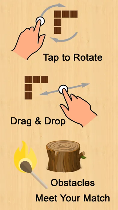 Capturas de tela do Wooden Block Puzzle