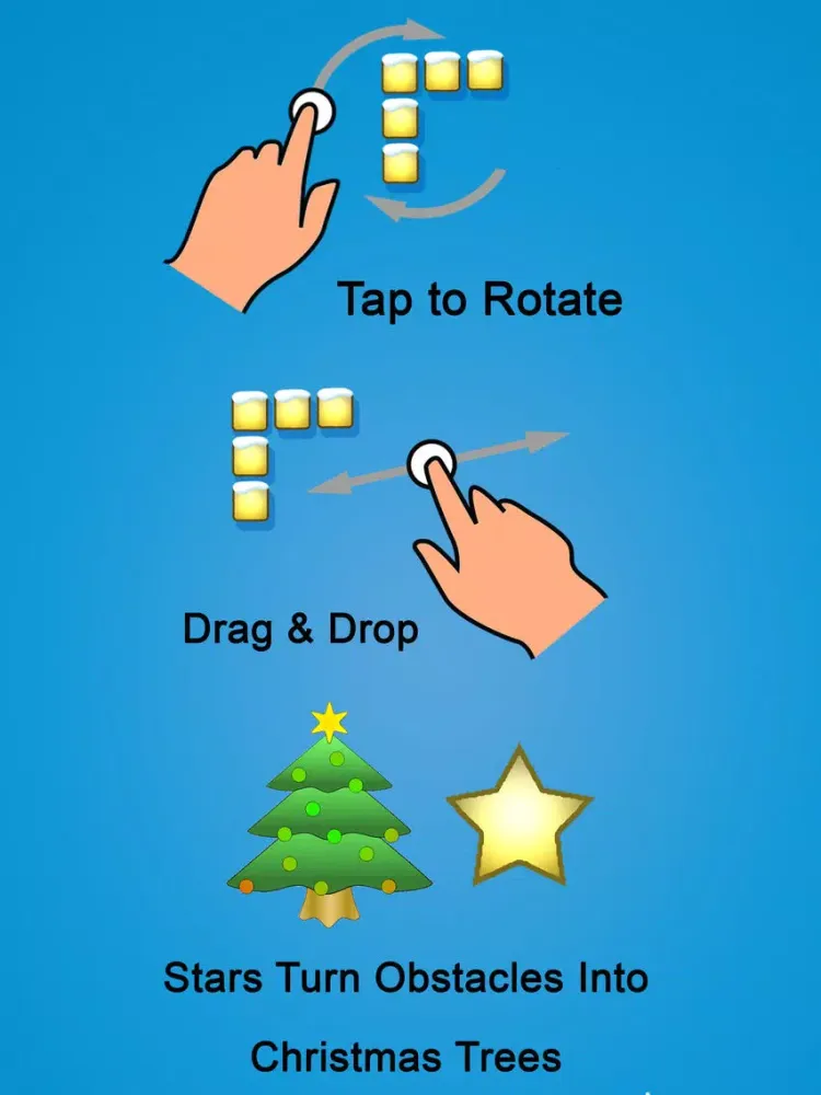 تصاویر Christmas Blocks iPad 
