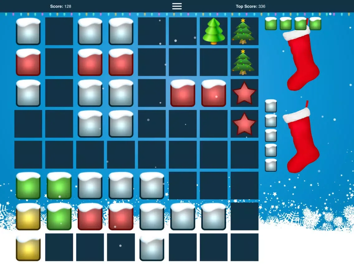 تصاویر Christmas Blocks iPad 