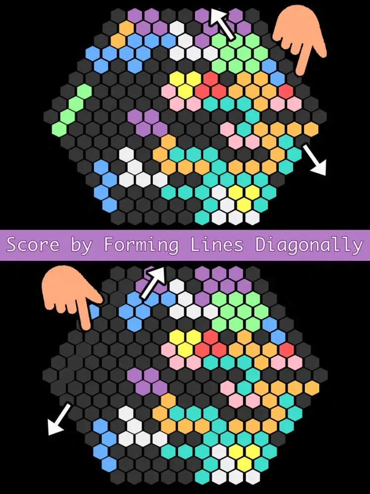 Hexagon Blast iPad 应用截图