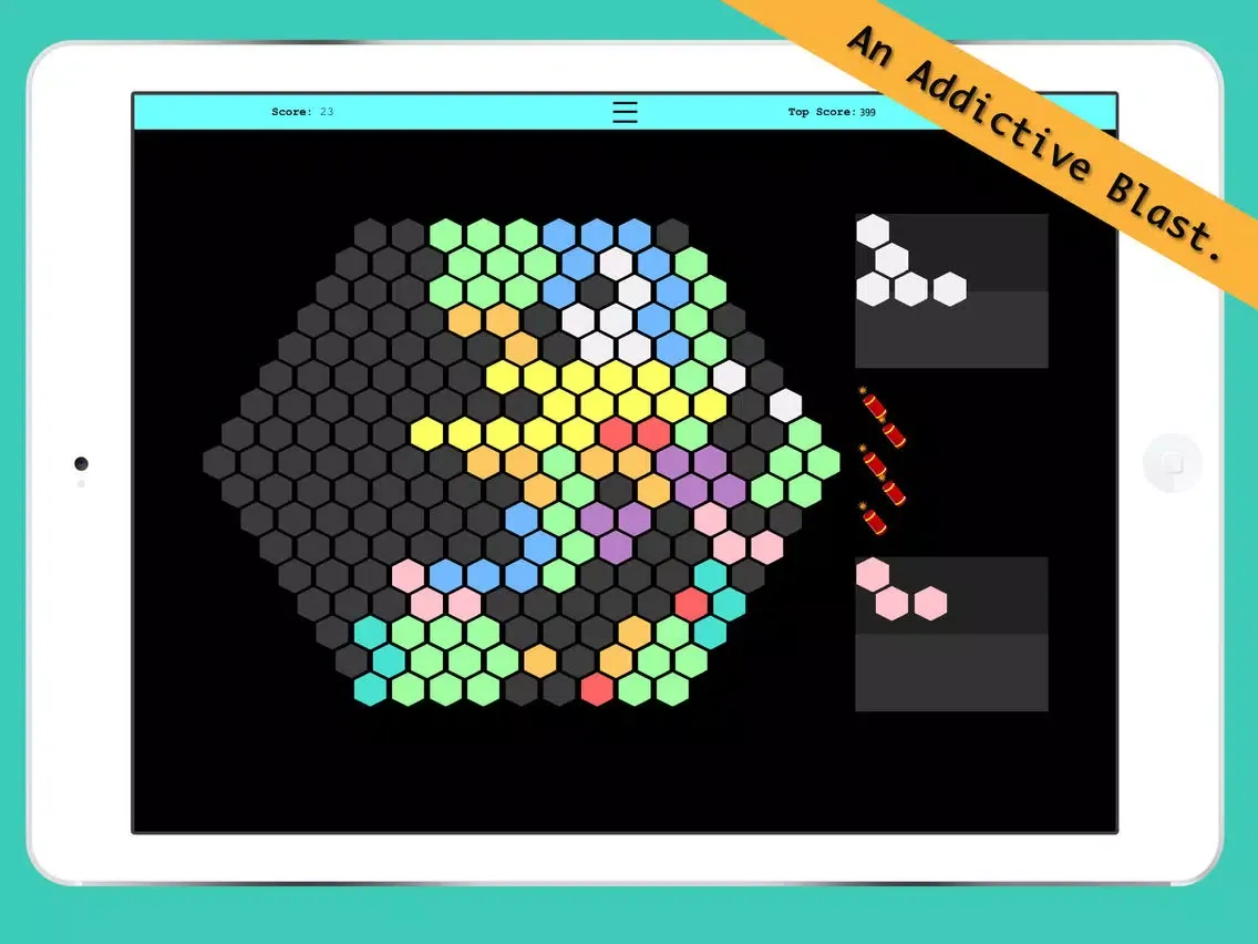 Hexagon Blast iPad 应用截图