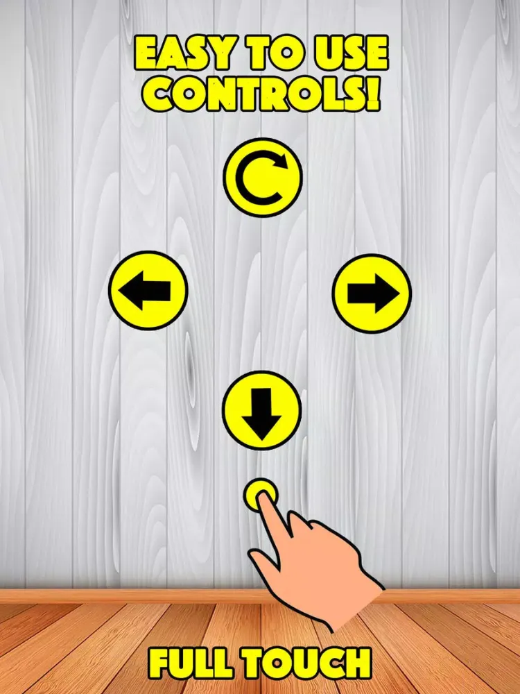 Capturas de tela do Wooden Blocks Fall iPad 