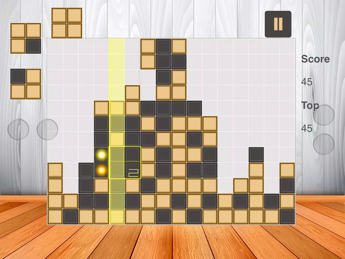 Capturas de tela do Wooden Blocks Fall iPad 