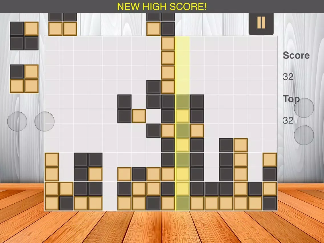 Capturas de tela do Wooden Blocks Fall iPad 