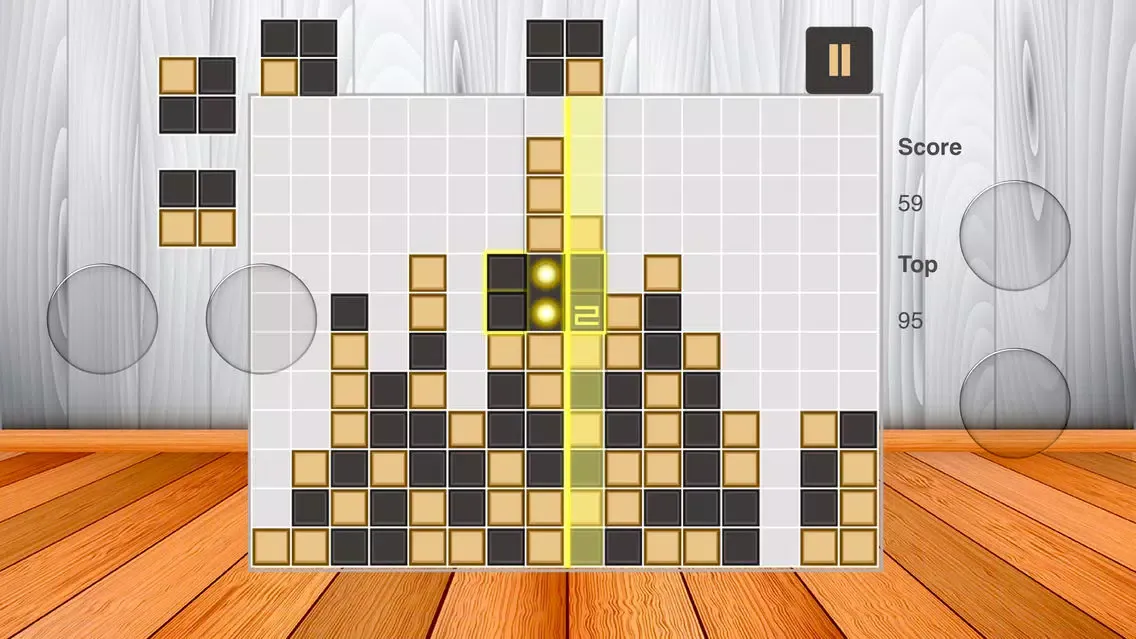 Capturas de tela do Wooden Blocks Fall