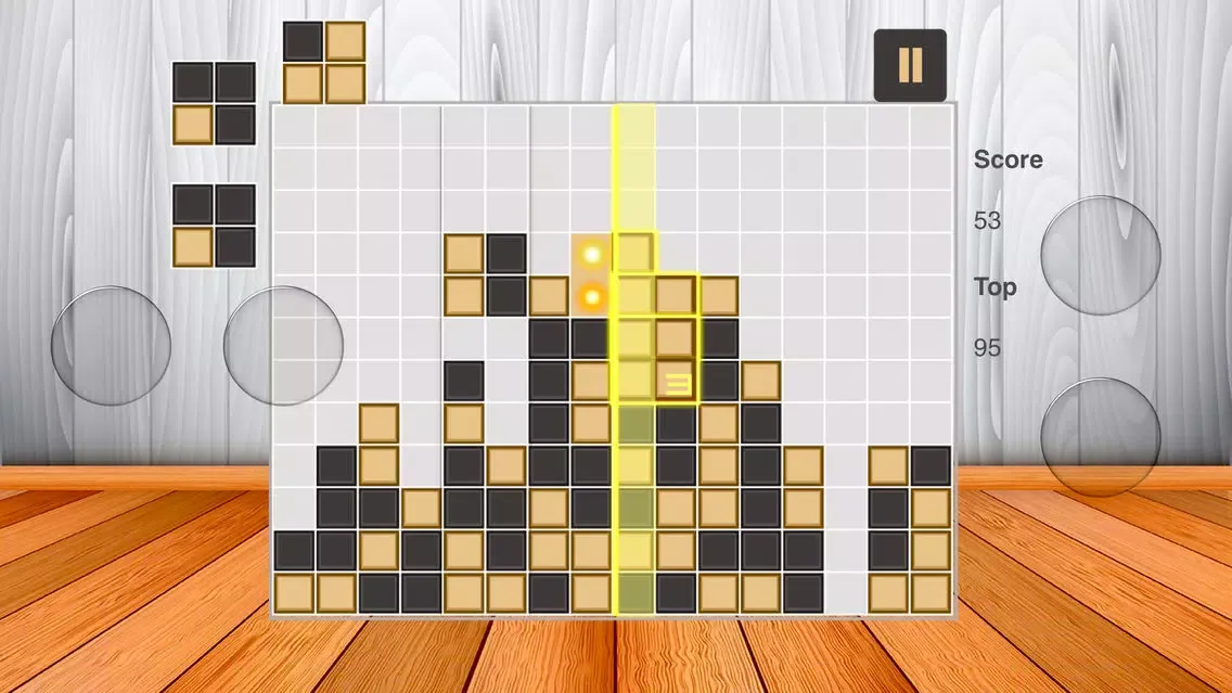 Capturas de tela do Wooden Blocks Fall