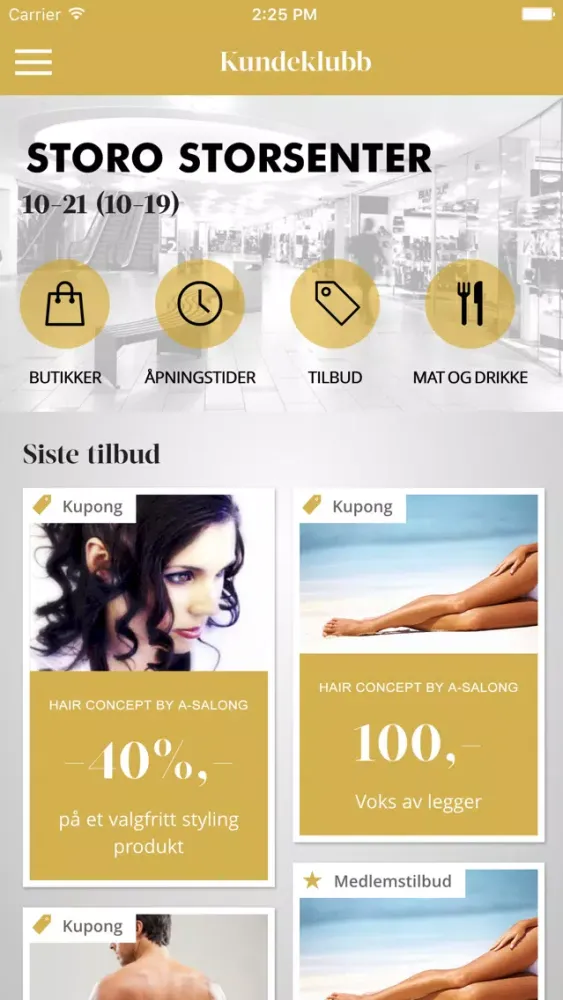 Ảnh chụp màn hình của Storo Fordelsklubb
