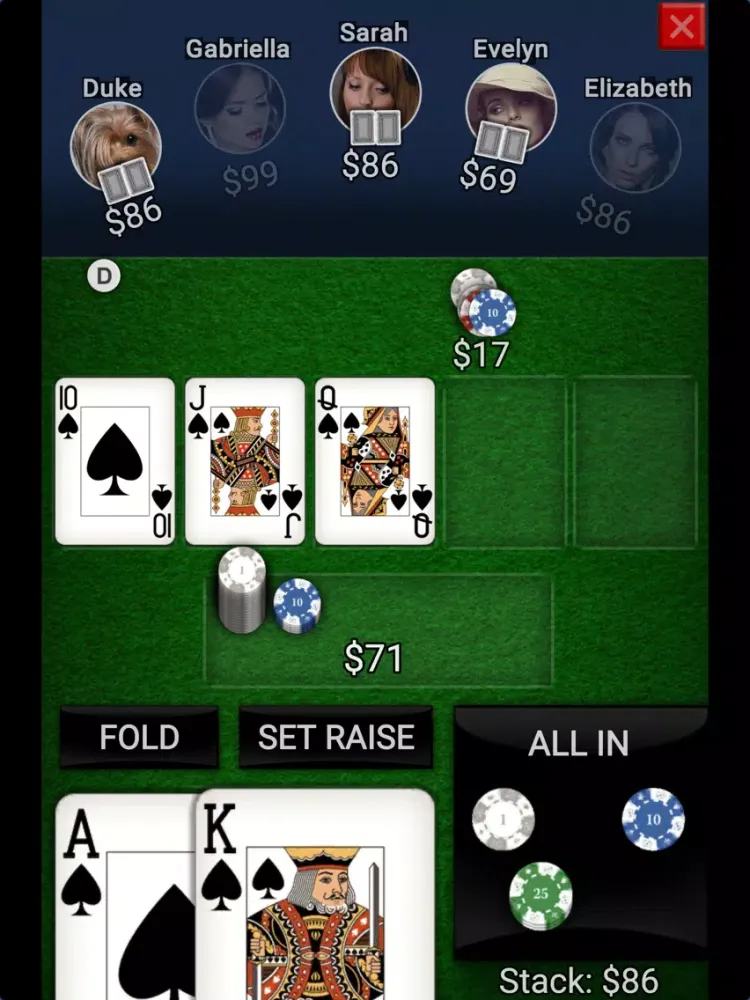 Offline Texas Holdem Poker iPad  Screenshots