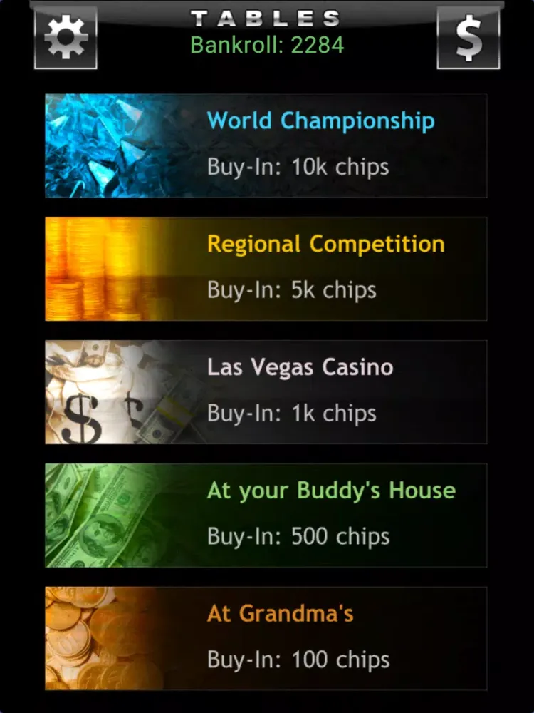 Offline Texas Holdem Poker iPad  Screenshots