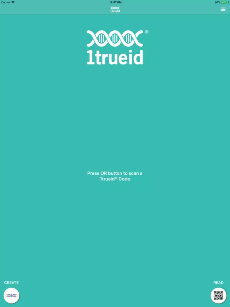 Capturas de tela do 1trueid iPad 