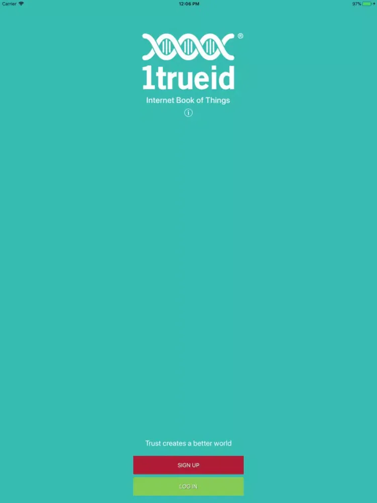 Capturas de tela do 1trueid iPad 
