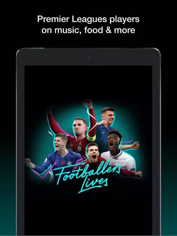 Footballers Lives iPad 应用截图