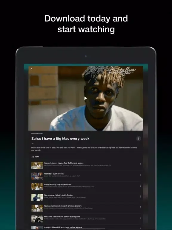 Footballers Lives iPad 应用截图