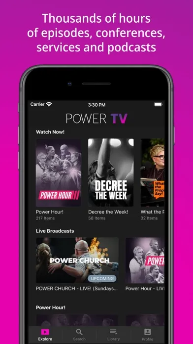 POWER TV: The Prophecy Channel应用截图