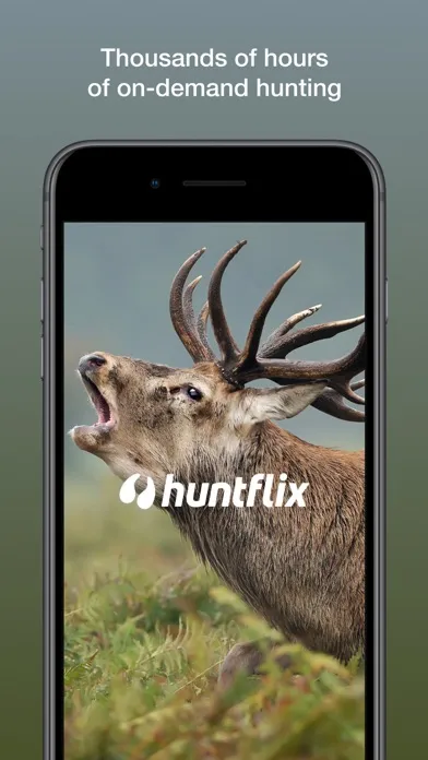 Screenshot di Huntflix