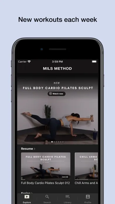 Zrzuty ekranu Mils Method