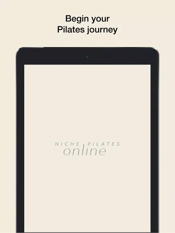 ภาพหน้าจอของ Niche Pilates Online iPad 
