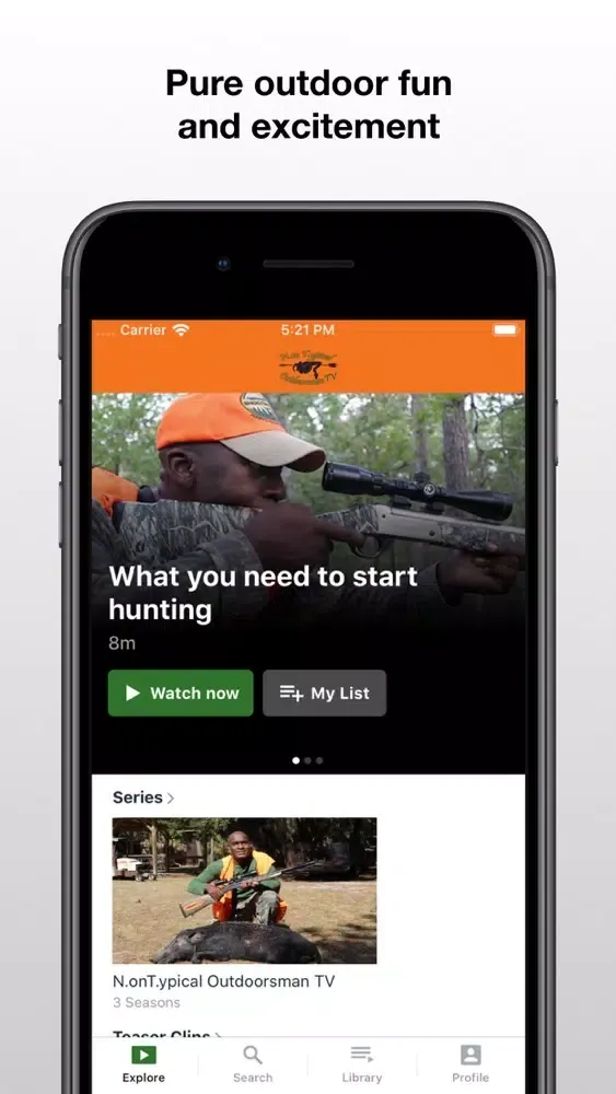 N.onT.ypical Outdoorsman TV应用截图