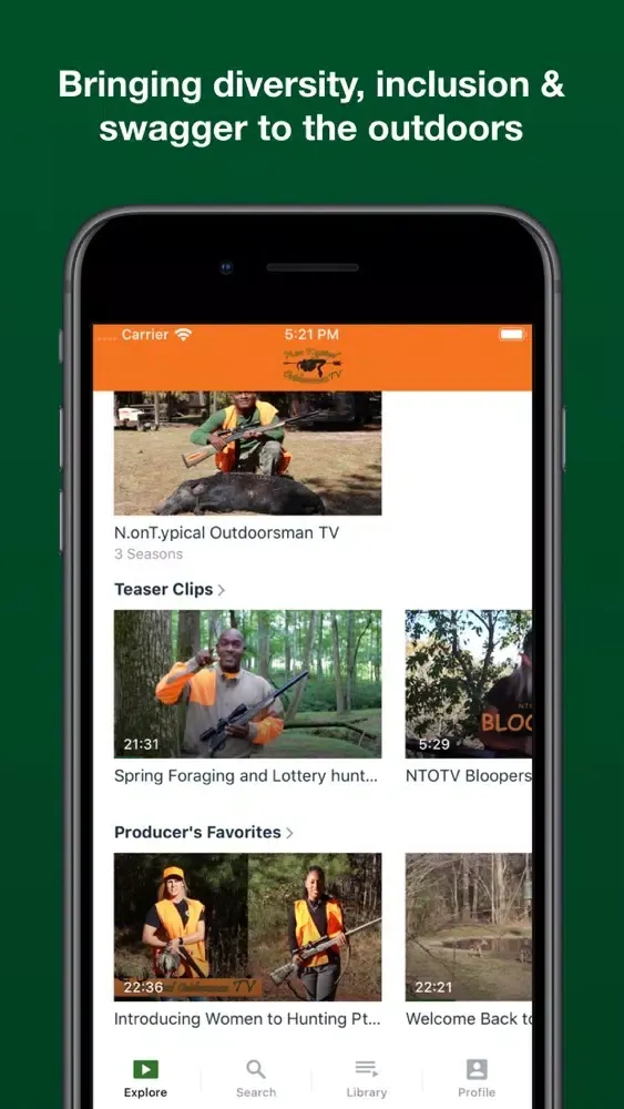 N.onT.ypical Outdoorsman TV应用截图