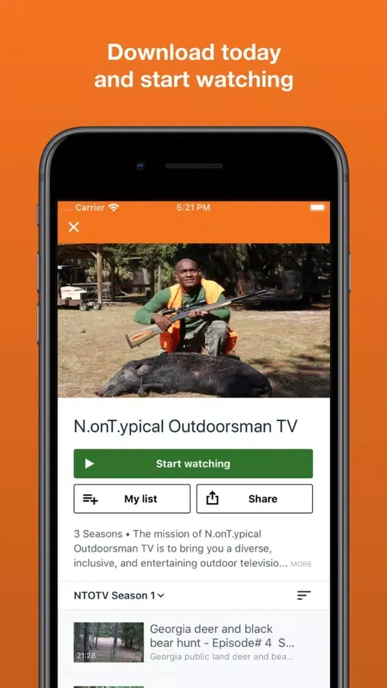 N.onT.ypical Outdoorsman TV应用截图