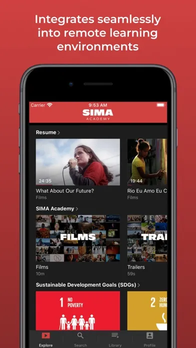 Скриншоты SIMA Academy