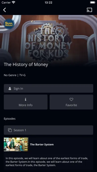 Zrzuty ekranu Sunn Stream