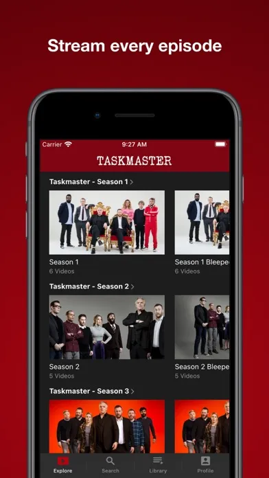 Tangkapan layar Taskmaster SuperMax+