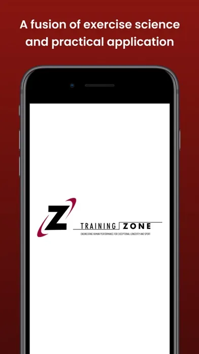 Training Zone Performance Screenshots