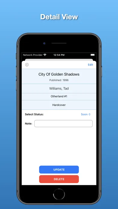 BookLog Screenshots