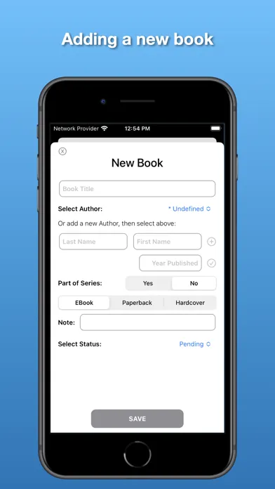 BookLog Screenshots