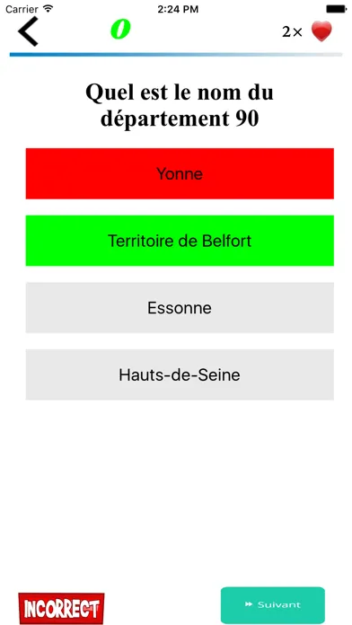 Quizz France: Départements 스크린샷