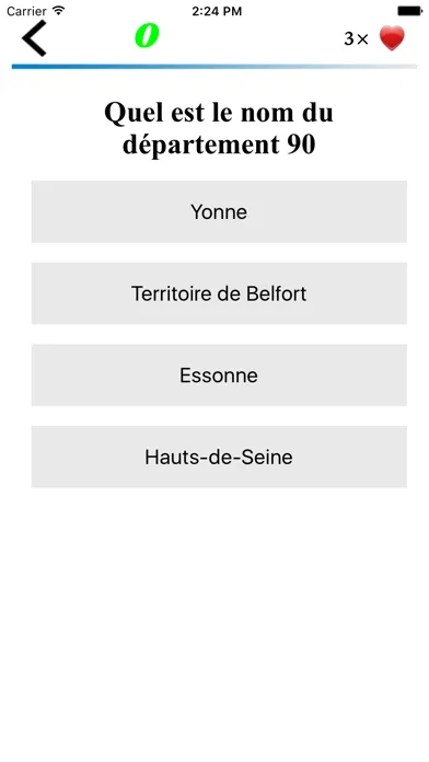 Quizz France: Départements 스크린샷