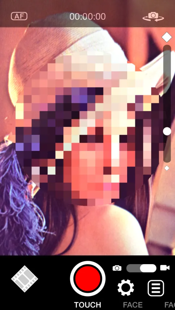 Captures d'écran de Pixelated Movie Camera