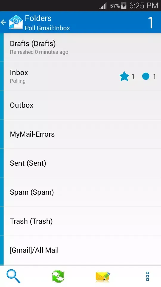 Outlook App Screenshots