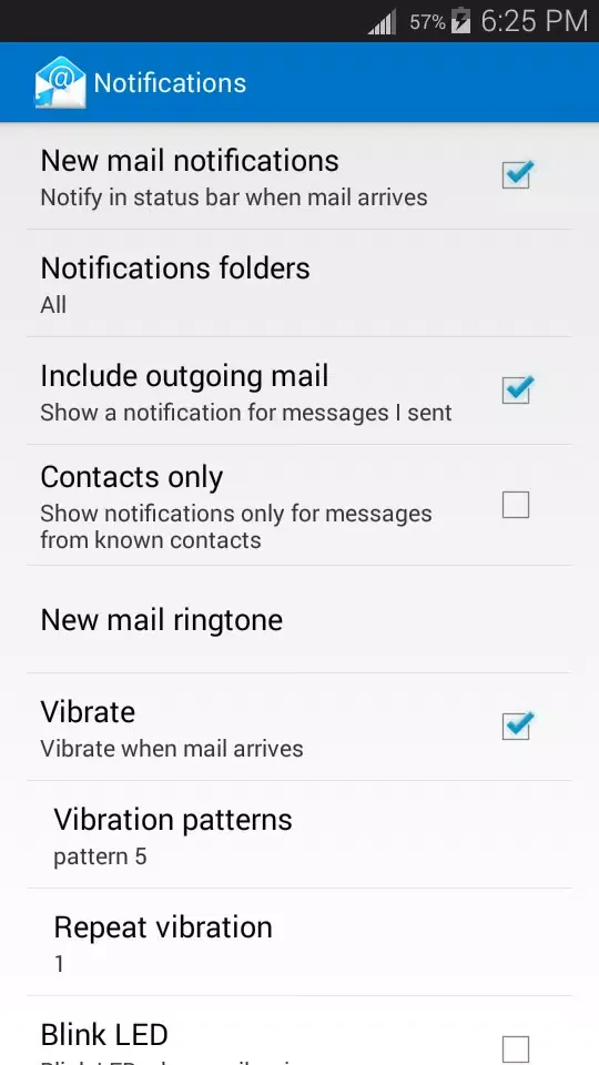 Outlook App Screenshots