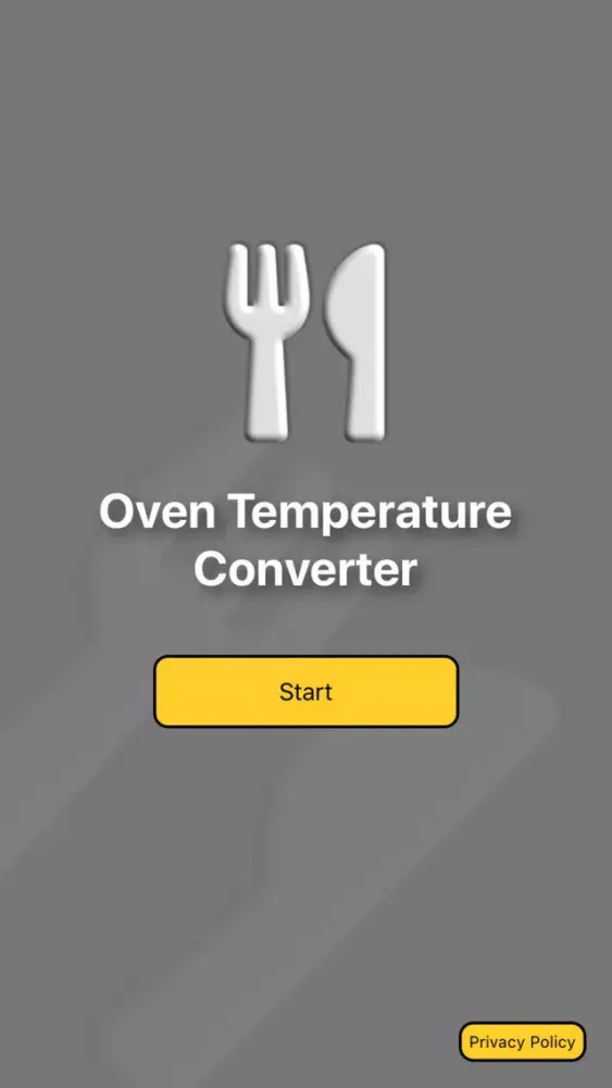 Oven Temperature Converter Screenshots