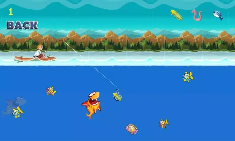 Games fishing on river Screenshots