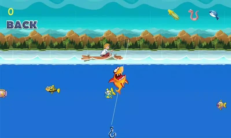 Games fishing on river Screenshots