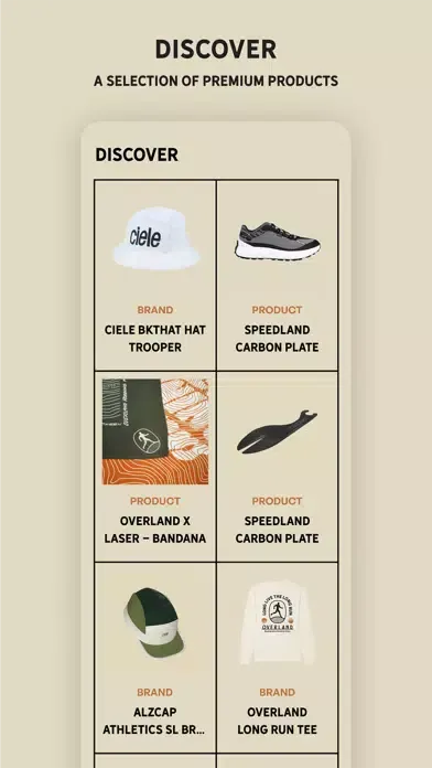 Overland Running Provisions应用截图