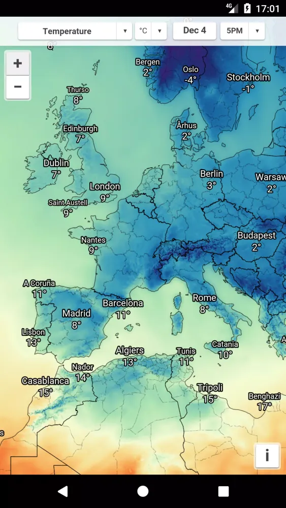 Russia Weather Screenshots